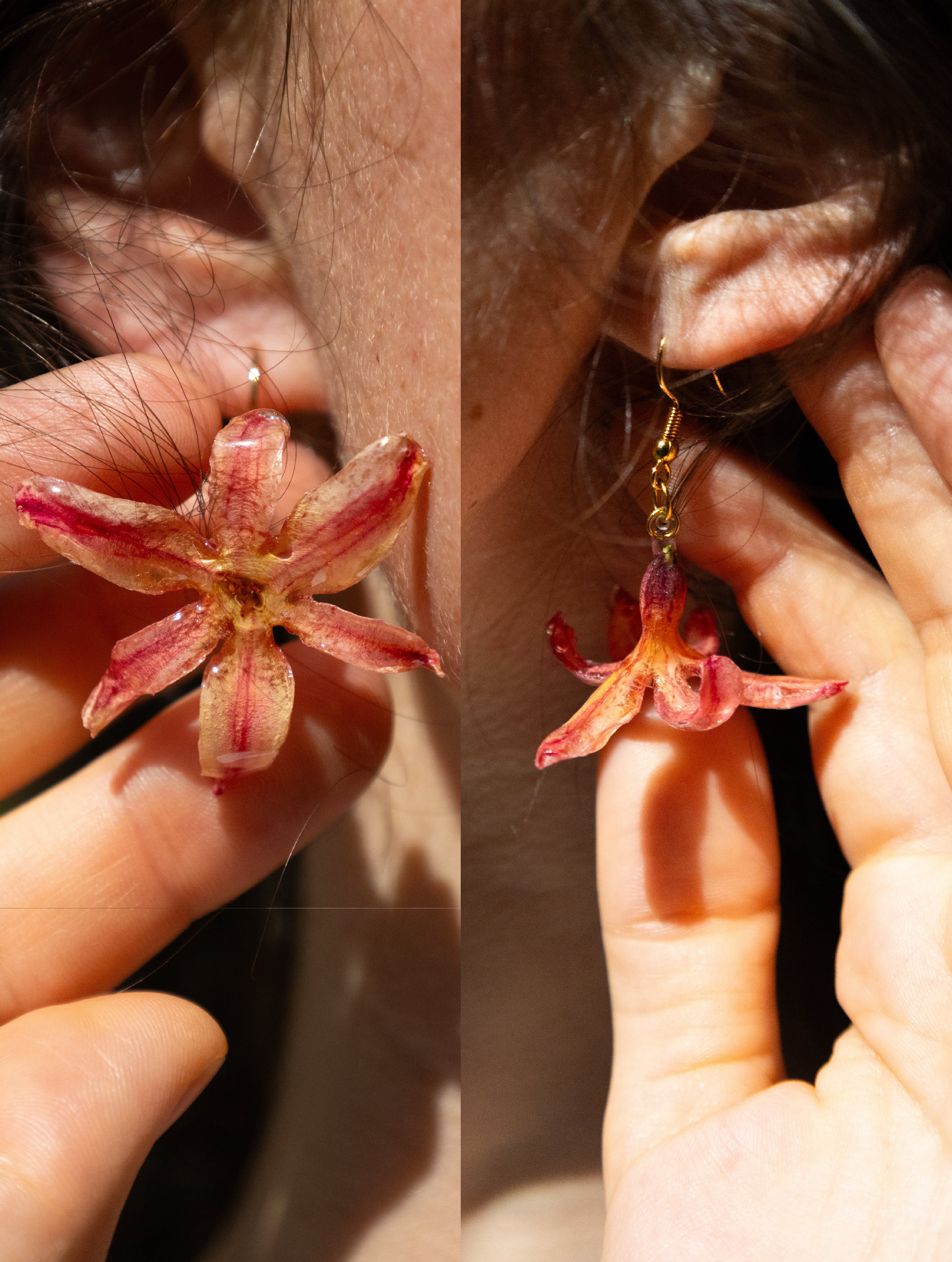 Boucles d'oreilles Hyacinthe
